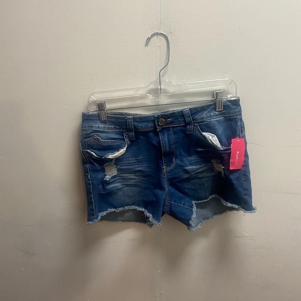 YMI Blue Jean Shorts Classic Cut-Off Style